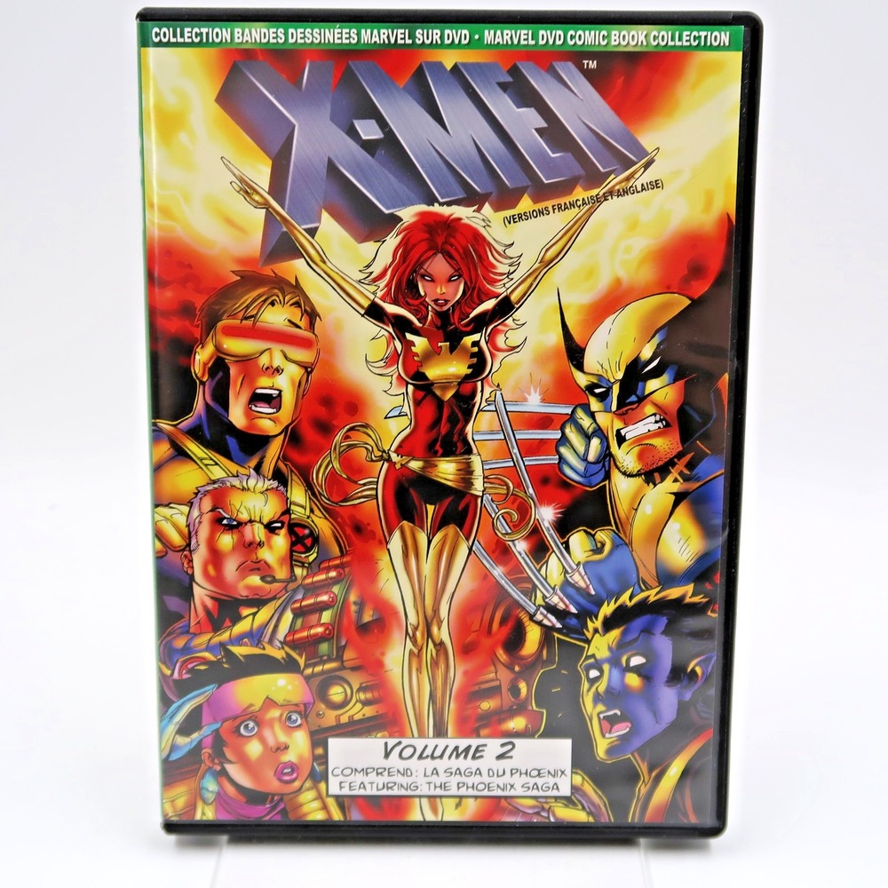 Marvel X-Men Volume 2 The Phoenix Saga DVD 2-Disc Set Cedric Smith Cathal Dodd